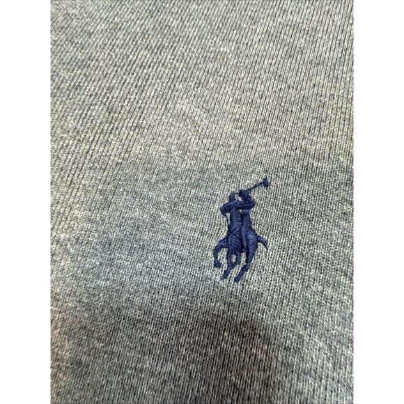 Polo by Ralph Lauren Mens Sweater Size XL Gray 100% Pima Cotton V-Neck - Picture 4 of 13